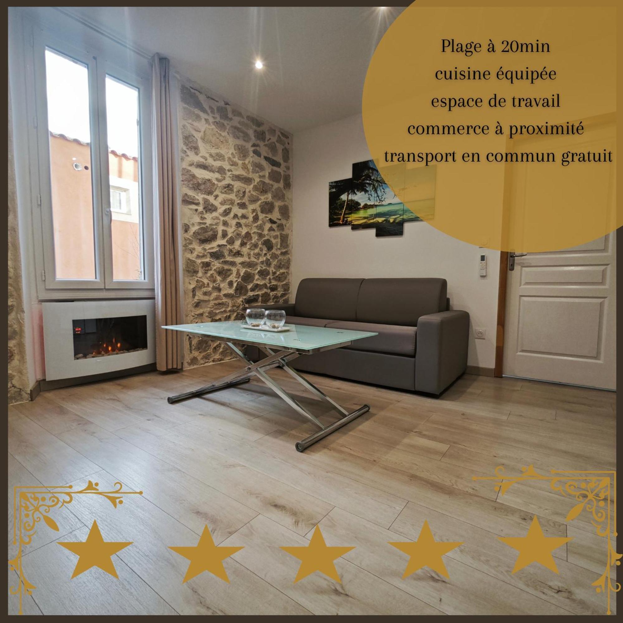 Appartement Tout Confort A 2 Pas Du Centre Ville Aubagne Bagian luar foto